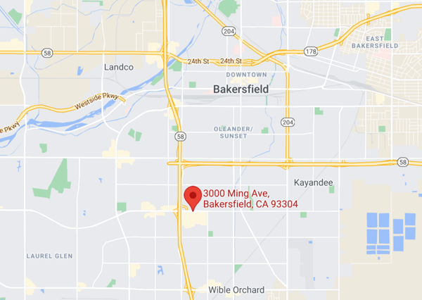 Bakersfield Campus Map